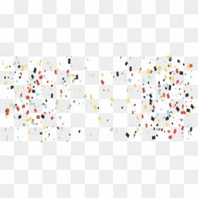 Serpentine Streamer Confetti Computer File - Transparent Background Streamer Png, Png Download - paper falling png