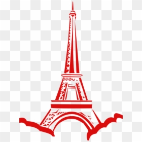 Paris Eiffel Tower Clip Art, HD Png Download - torre eiffel dibujo png