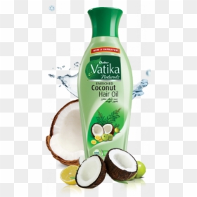 Vatika Hair Oil Png, Transparent Png - coconut png images