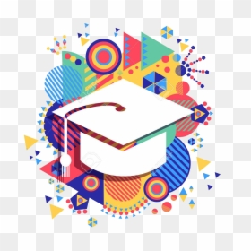 Disegni Con Figure Geometriche, HD Png Download - graduation png images