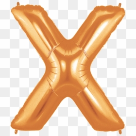 Balloon Letter X, HD Png Download - gold polka dot png