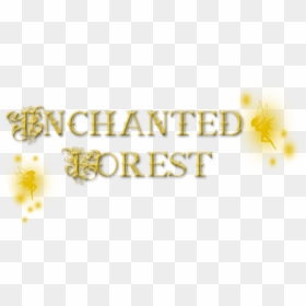 Enchanted Forest Logo - Calligraphy, HD Png Download - ballet slippers png
