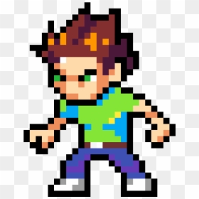 Game Character Pixel Png, Transparent Png - random guy png