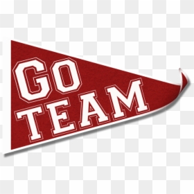 Go Team Clipart - Go Team Pennant Clipart, HD Png Download - teamwork clipart png