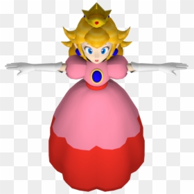 Classic Peach Comes To Life - Png Peach 64, Transparent Png - toadstool png