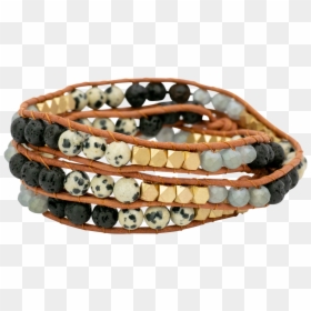 *dalmation Stone, Triple Wrap Zengo Bracelet - Bracelet, HD Png Download - dalmation png