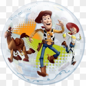 Toy Story Bubble Balloon, HD Png Download - toys story png