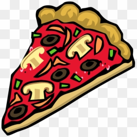 Veggie Pizza Clipart, HD Png Download - pizza clip art png