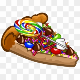 Dessert Pizza Clip Art - Pizza Club Penguin, HD Png Download - pizza clip art png