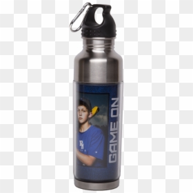 Metal Water Bottle, HD Png Download - water bottle cartoon png
