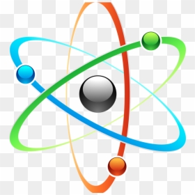 Science Atom Png, Transparent Png - atomo png