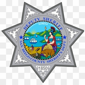 San Diego Sheriff's Department, HD Png Download - detective badge png