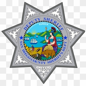 San Diego Sheriff's Department, HD Png Download - detective badge png