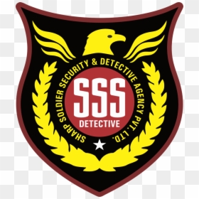 Sharp Soldier Security & Detective Agency Pvt - Sharp Security Services Logo, HD Png Download - detective badge png