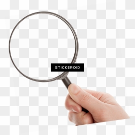 Hand Holding Loupe , Png Download - Circle, Transparent Png - loupe png