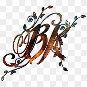 Bk Logo Psd - Bk Letter Love, HD Png Download - love tattoo png