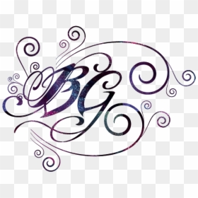 Bg Alphabet Logo - B G, HD Png Download - love tattoo png