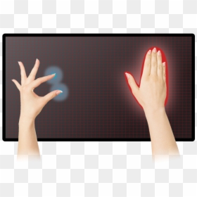 D&t D And T Pcap Touch Sensor Touch Screen - Sign Language, HD Png Download - hand touch png