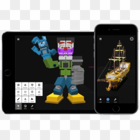 3dc - Io - Best Free 3d Modeling Ios, HD Png Download - 3d phone png