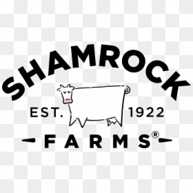 Shamrock Farms Logo Png, Transparent Png - white shamrock png
