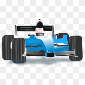 Blue Race Car Clipart, HD Png Download - formula 1 png