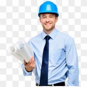 Industrail Engineer Png Image - Smiling Engineer Png, Transparent Png - construction workers png