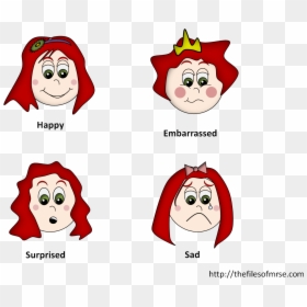 Cartoon , Png Download - Emotion Face Clipart Free, Transparent Png - embarrassed png