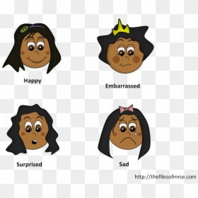 Transparent Emotion Clipart - Emotion Feelings Free Clip Art, HD Png Download - embarrassed png