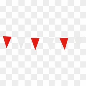 Bunting Pe 3m - Red And White Bunting Flags, HD Png Download - party flag png