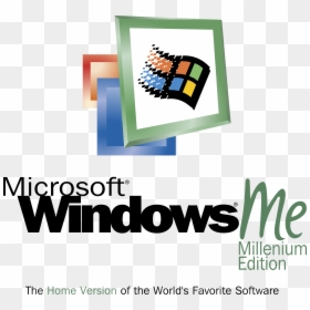 Windows Millenium Edition Me, HD Png Download - windows logo transparent png