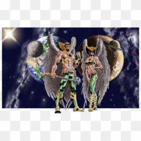 Mythology, HD Png Download - hawkgirl png