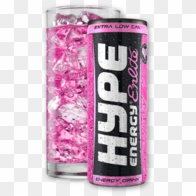 Can Glass Enlite - Hype Energy Drink, HD Png Download - blank soda can png