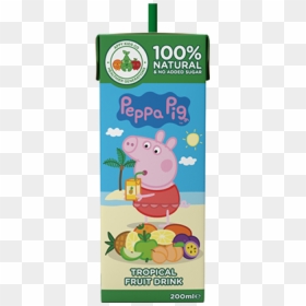 Peppa Pig Tropical Fruits Juice Drink , Png Download - Peppa Pig Drinks, Transparent Png - pepa pig png