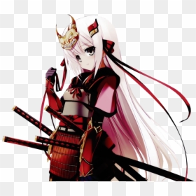 Anime Samurai Girl Png - Roblox Song Ids Nightcore, Transparent Png - anime png girl