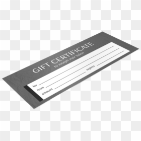 Joseph Hair Salon Gift Certificate Template Preview - Label, HD Png Download - certificate template png