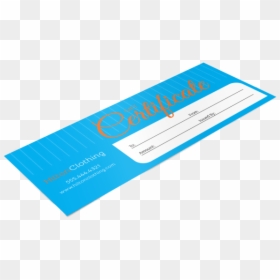Hilton Clothing Gift Certificate Template Preview - Graphic Design, HD Png Download - certificate template png
