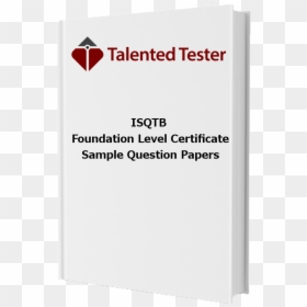 Isqtb Foundation Level Certificate Sample Question - Listening Company, HD Png Download - certificate template png