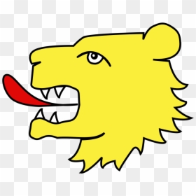 Lion Héraldique, HD Png Download - lions head png