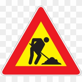 Small Construction Cliparts - Men At Work Sign Png, Transparent Png - under construction image png