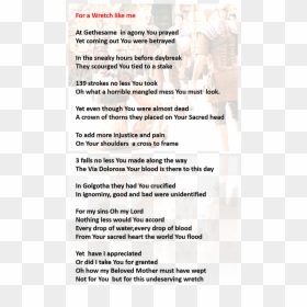 Screenshot, HD Png Download - poem png