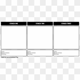 Problem And Solution Story Board, HD Png Download - poem png