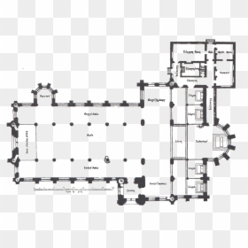 Monaghan Ground Plan Of St - Cathedral Ground Plan, HD Png Download - cathedral png