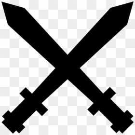 Two Swords Crossed Png Clipart , Png Download - Two Swords Crossed Png, Transparent Png - cross swords png
