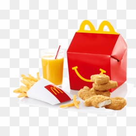 Happy Meal® Mcnuggets® 6 Pieces - Chicken Mcnuggets Happy Meal, HD Png Download - mcnuggets png