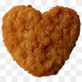 Heart Shaped Chicken Nugget, HD Png Download - mcnuggets png