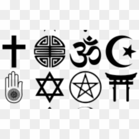 Freedom Of Religion, HD Png Download - religious symbols png