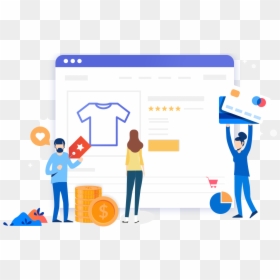 Ecommerce System, HD Png Download - cart.png