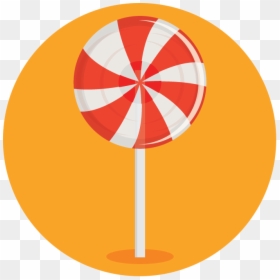 Lollipop - Easy Drawing Made Of Triangles, HD Png Download - thank you clipart png