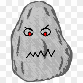 Pixabay Rock 308735 1280 Pet Rock - Cartoon Rock Clipart, HD Png Download - rock on png