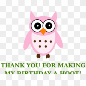 Free Hoot Download Clip, HD Png Download - thank you clipart png